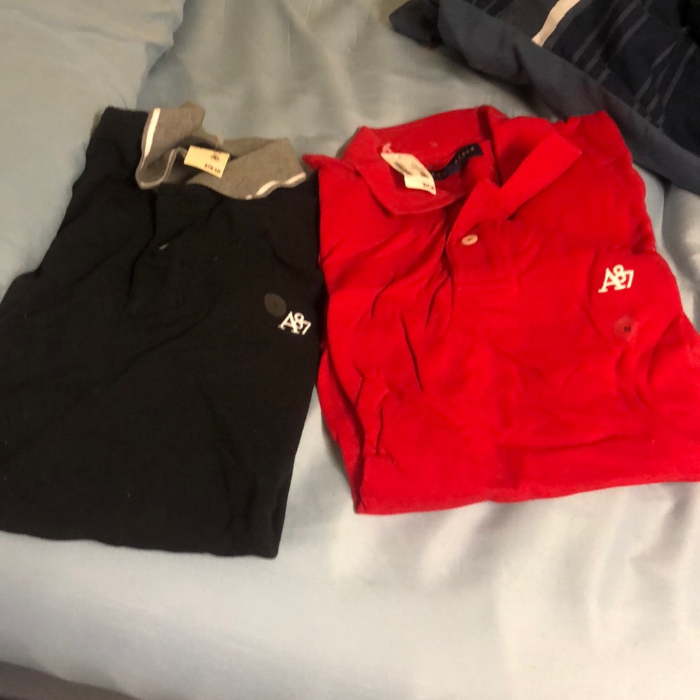 Two new areopostale polo shirts